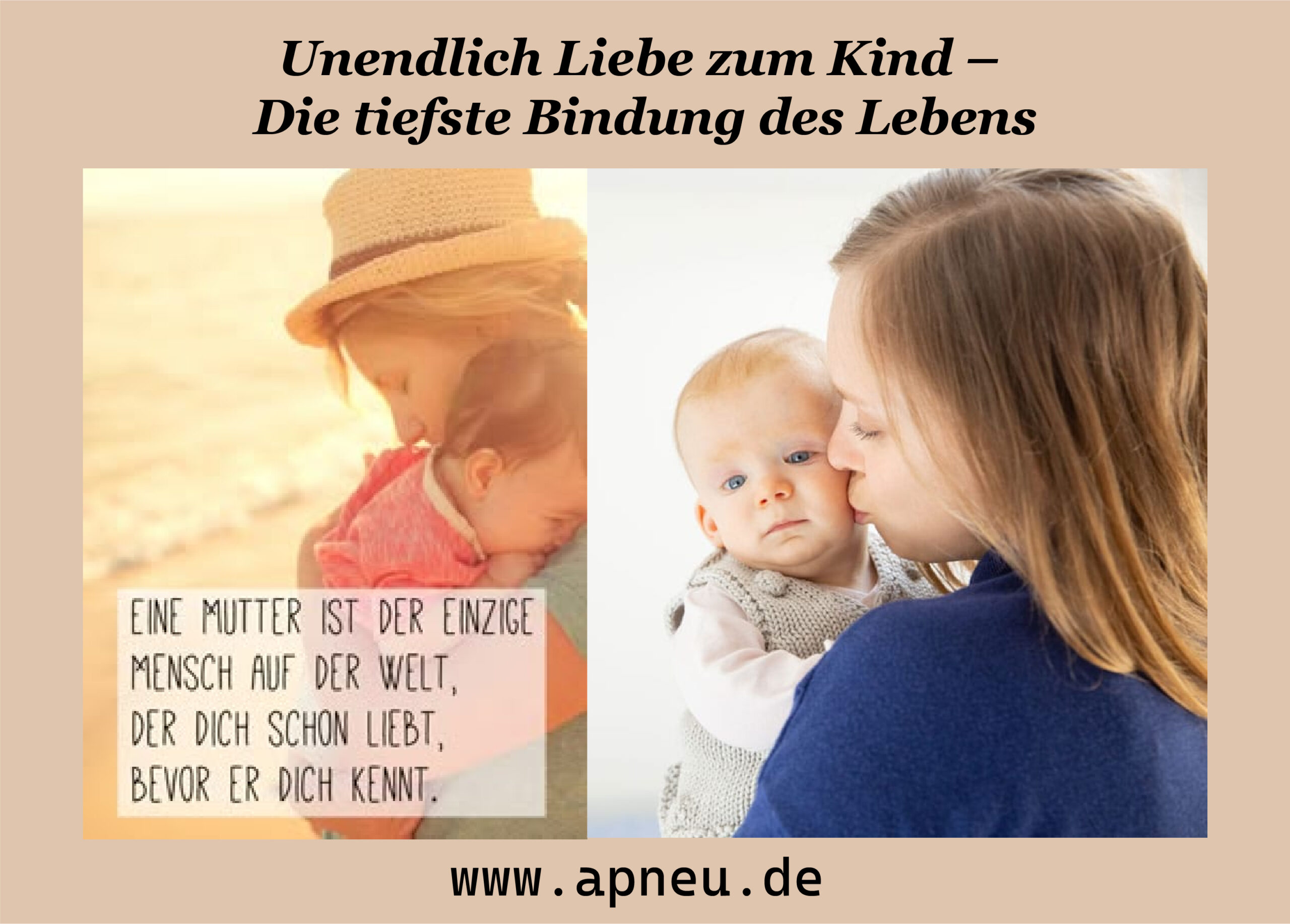 Unendlich Liebe zum Kind – Die tiefste Bindung des Lebens
