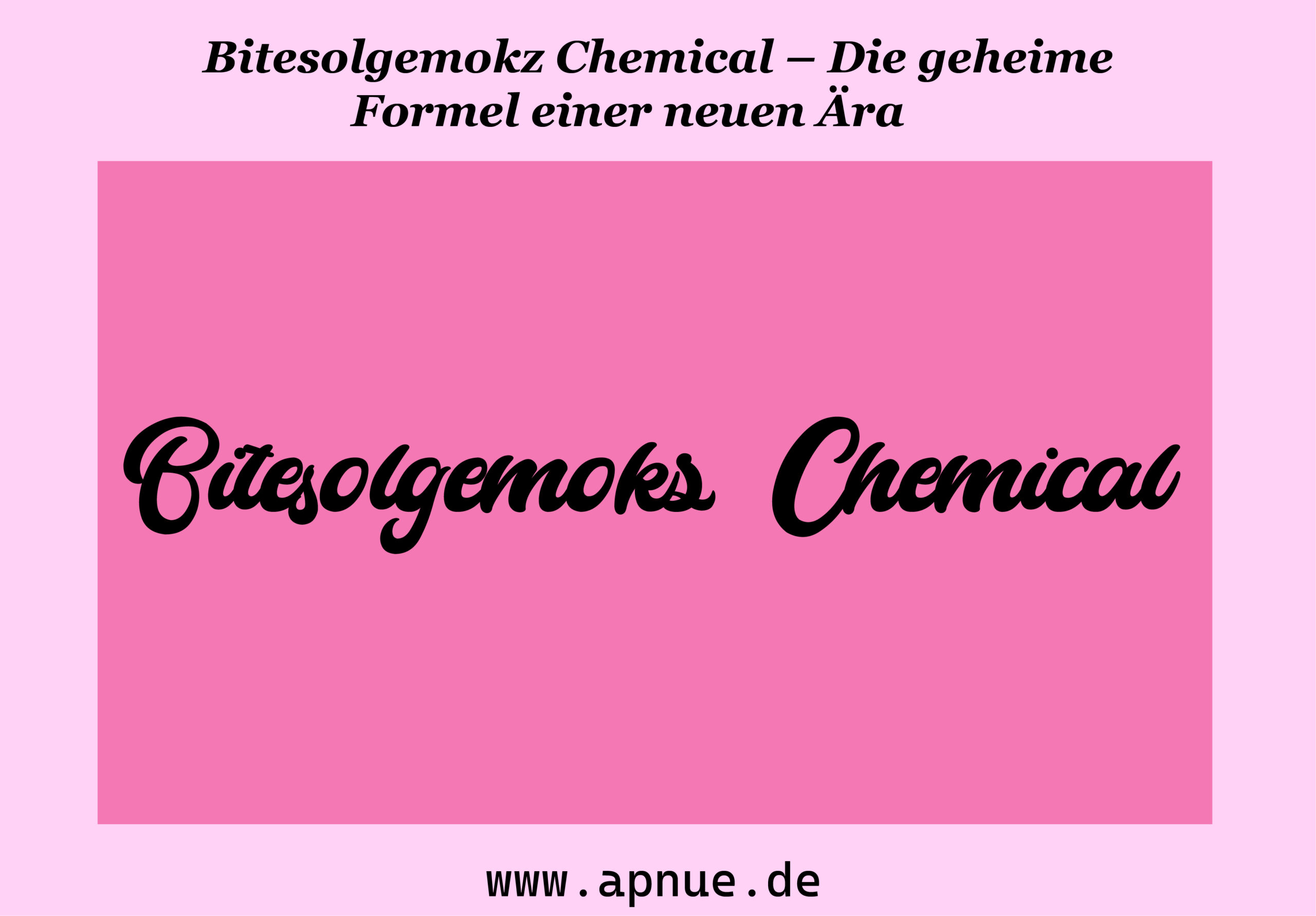 Bitesolgemokz Chemical