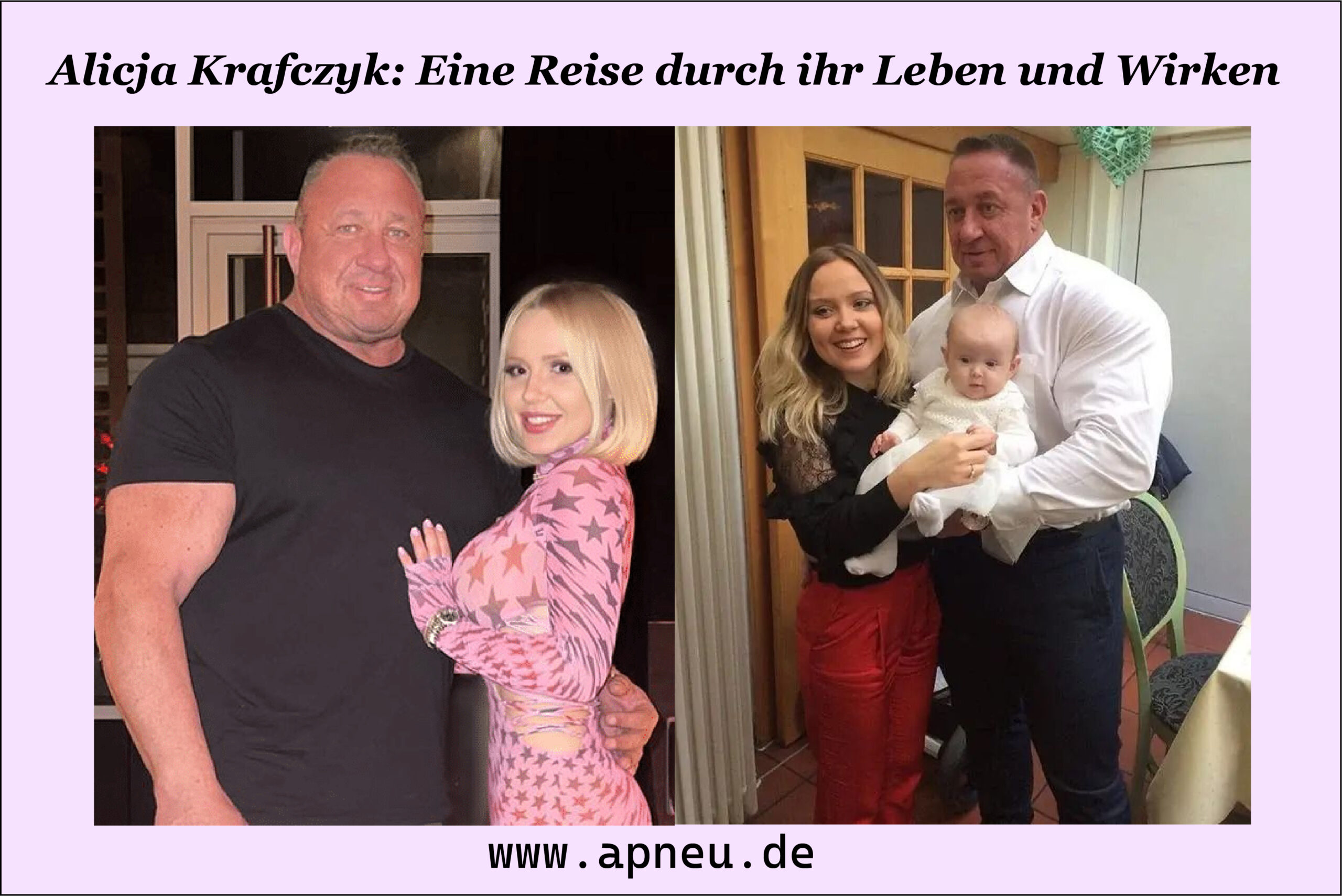 Alicja Krafczyk: Eine Reise durch ihr Leben und Wirken
